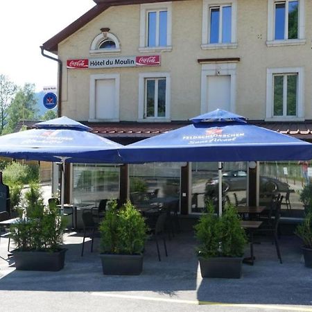 Hotel Restaurant Du Moulin Fleurier Eksteriør billede