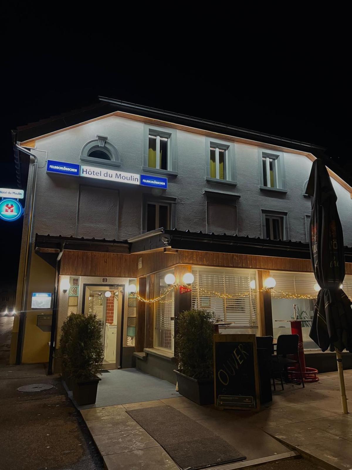 Hotel Restaurant Du Moulin Fleurier Eksteriør billede